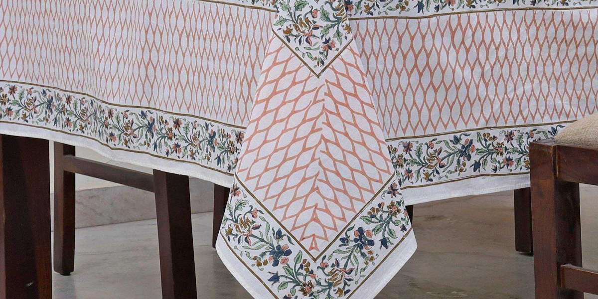 Luxury Block Printed Cotton Fabrics and Table Covers