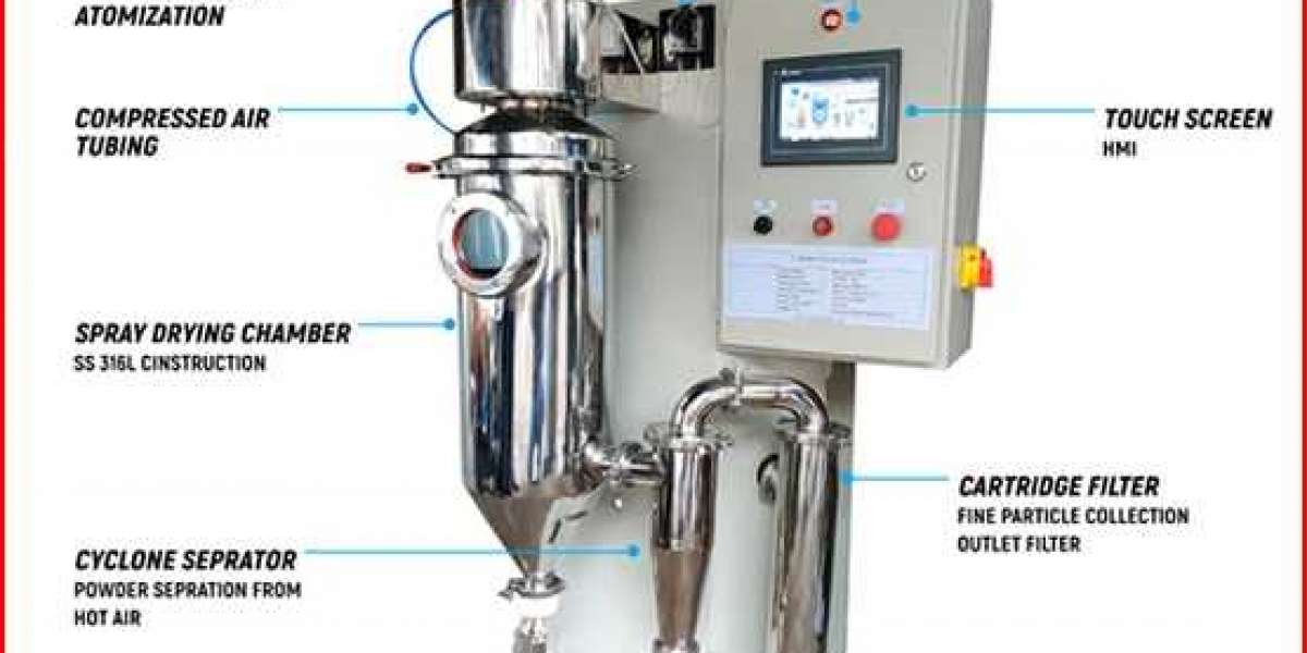 Common issues faced during the spray drying process in the Food industry
