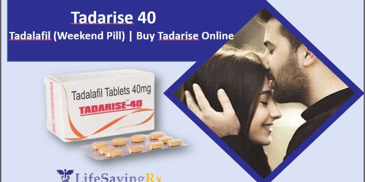 Tadarise 40 | Tadalafil (Weekend Pill) | Buy Tadarise Online
