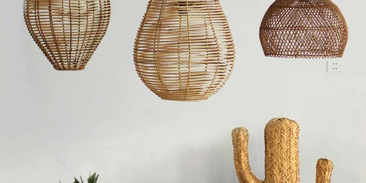 2022 Top 3 Rattan Wicker Lamp Shades Wholesale Made In Vietnam