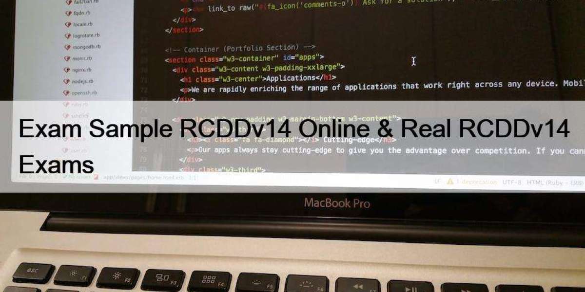 Exam Sample RCDDv14 Online & Real RCDDv14 Exams