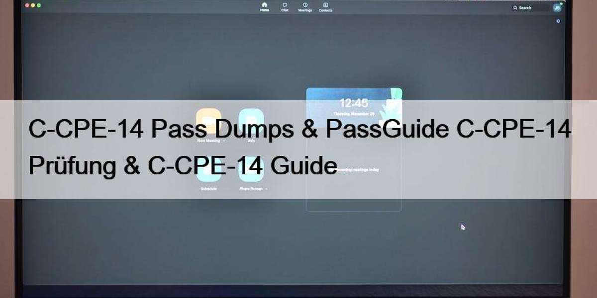 C-CPE-14 Pass Dumps & PassGuide C-CPE-14 Prüfung & C-CPE-14 Guide