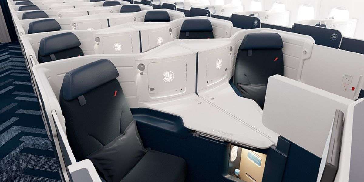 Air France Upgrade Seat