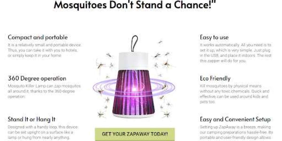 ZapAway Bug Zapper: Your Ultimate Outdoor Companion Against Mosquitoes (50% Off)