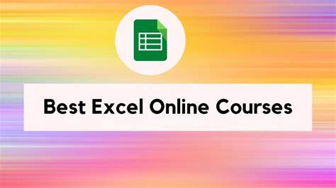 Excel Courses Online Spreadsheet Mastery Made Simple