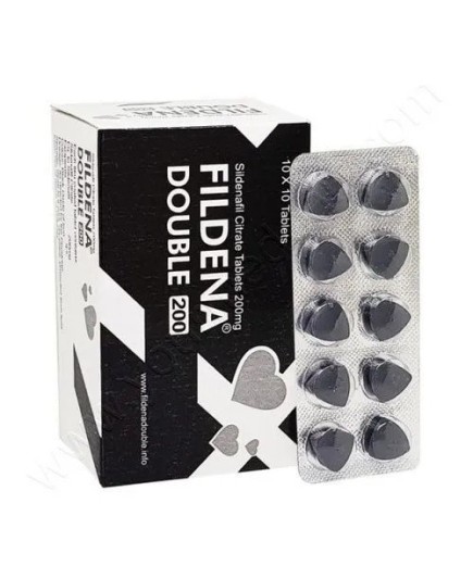 Fildena 200 mg | (Black Sildenafil Pill ) | Treat ED | Buy