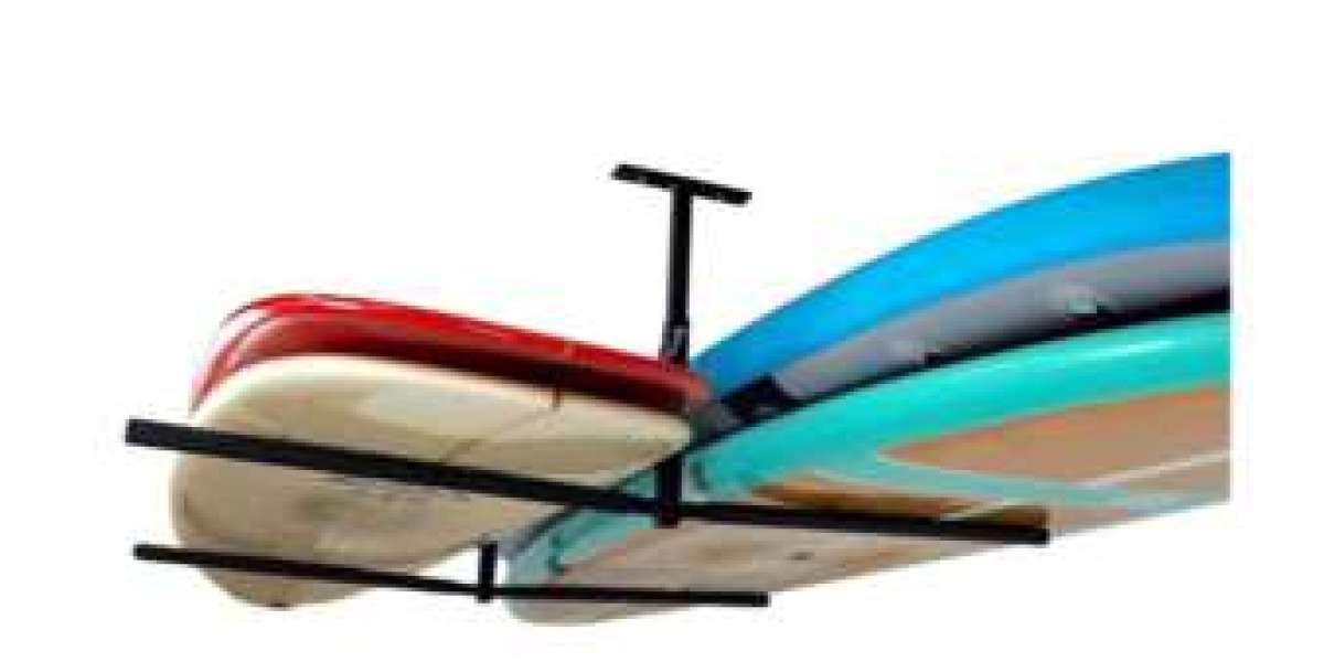 The Perfect Wave: Surfboard Ceiling Racks for Space-Saving Surf Enthusiasts