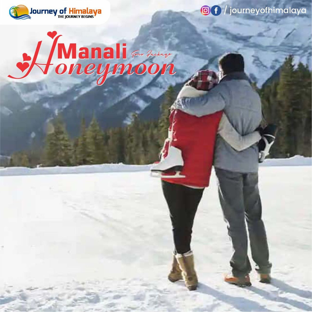 Manali Honeymoon Packages - 5N/6D, @5,999/- Person, 25% Off.