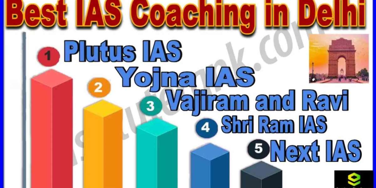 What is the success rate of students from the top 5 IAS coaching institutes in Delhi?