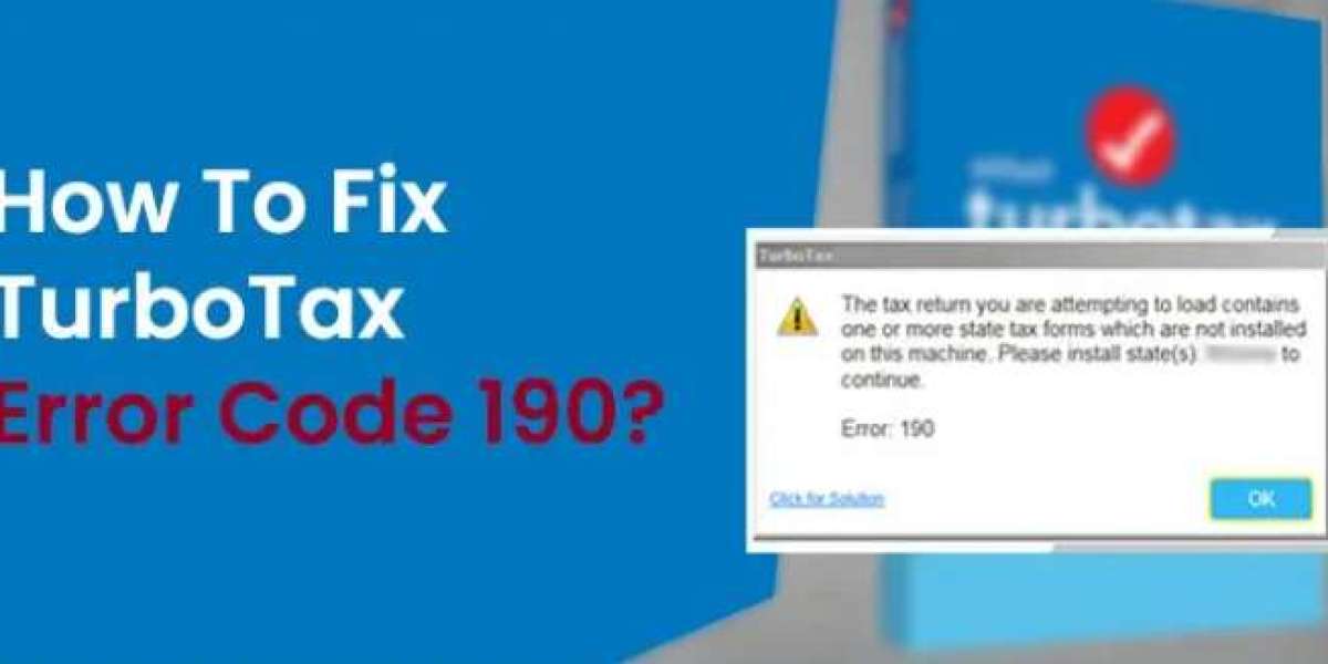 Resolve TurboTax Error 190: Step-by-Step Guide