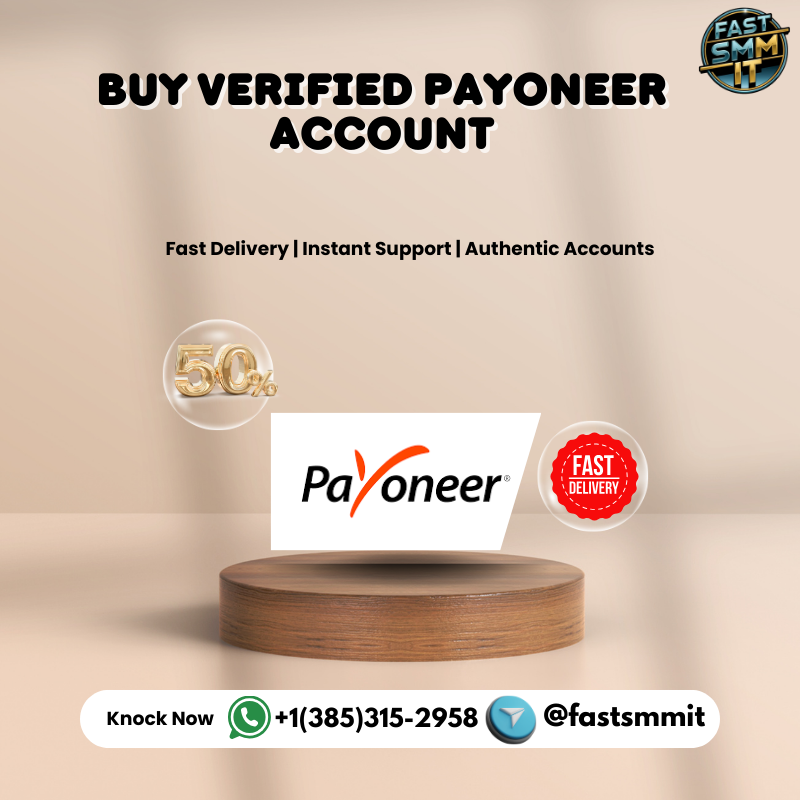 Buy Verified Payoneer Accounts -Stable,Old & , 2fa,verified