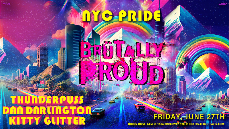 BRÜT Party - NYC Pride 2025