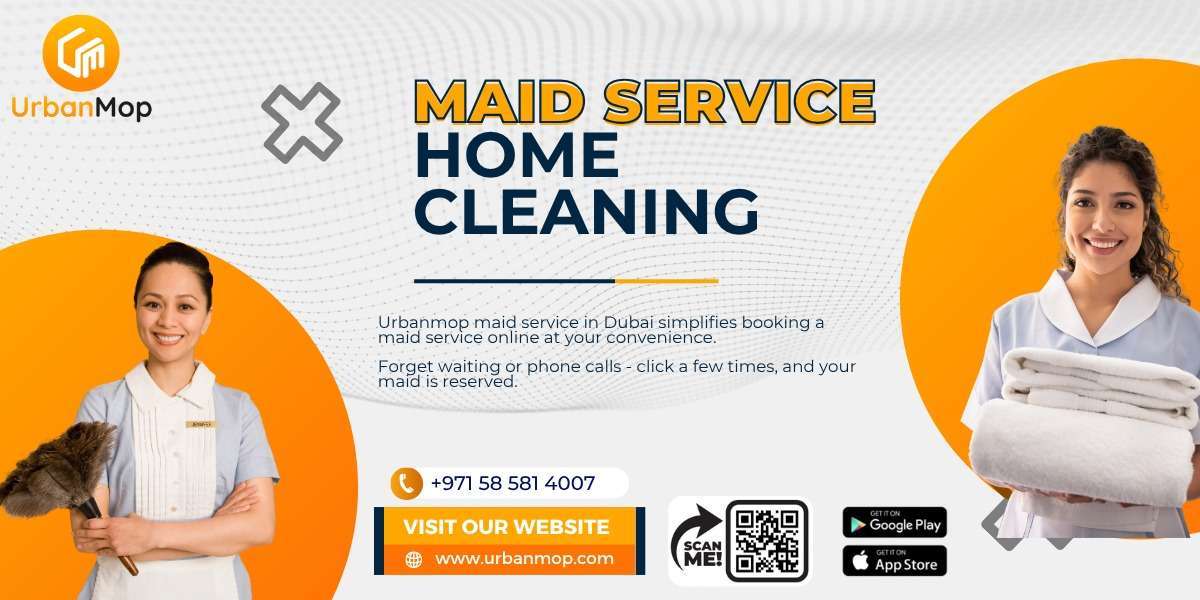 Get a reliable maid cleaning service Dubai by Urban Mop – Book Now