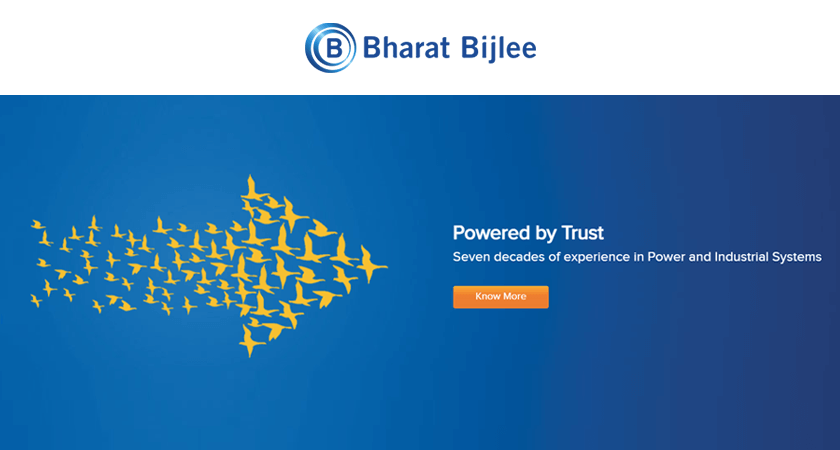 Indian Manufacturer of Power Transformers, Electric Motors, Drives, Magnet Technology Machines | Bharat Bijlee