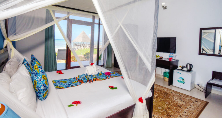 Deluxe Ocean View Room | Luxury Hotels in Zanzibar | Tanzania