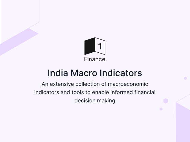 Indian Macroeconomic Indicators: Real-Time Economic Insights | IMI