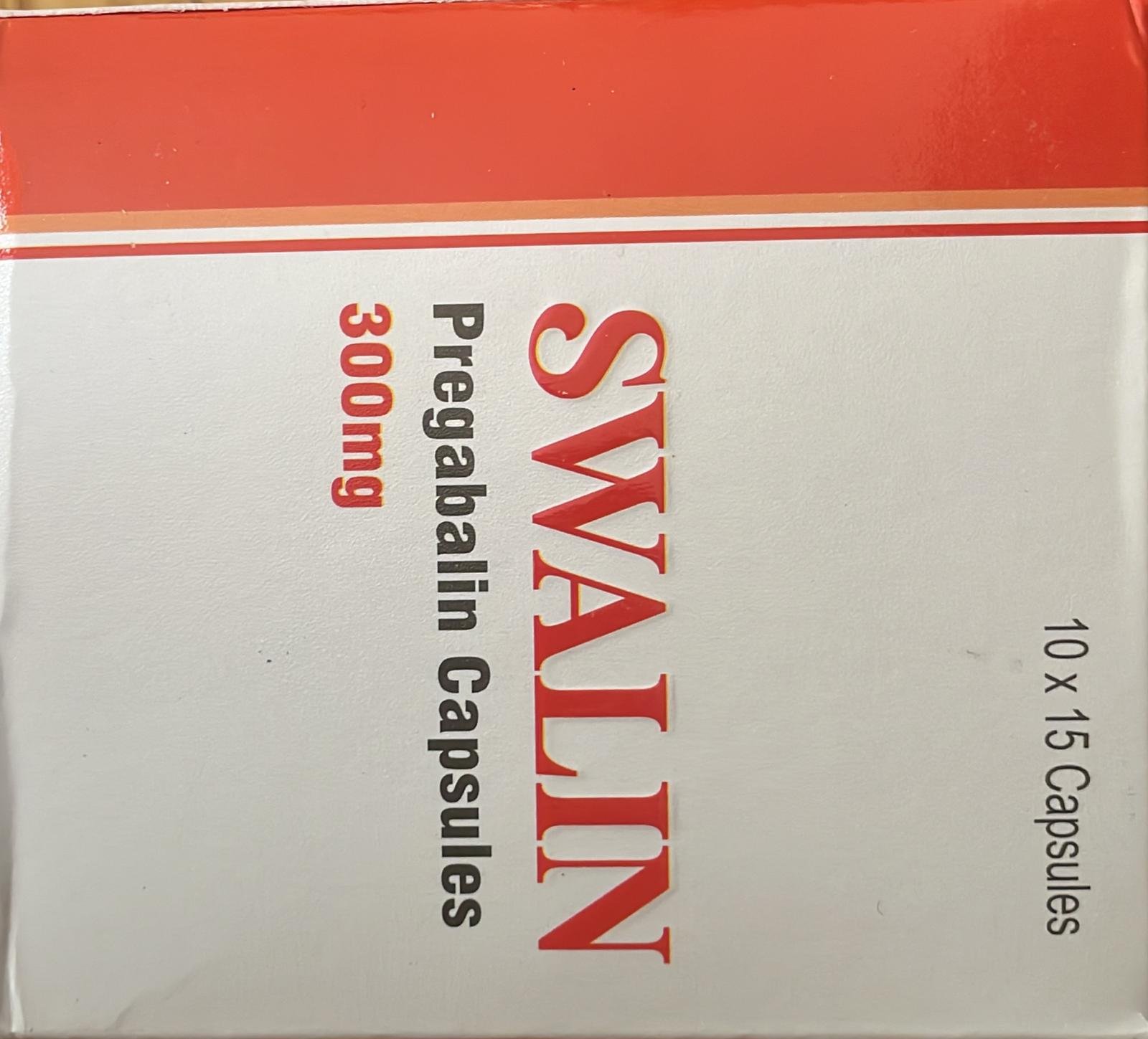 Swalin Pregabalin Capsule 300 mg | Uses, Dosage & Side Effects
