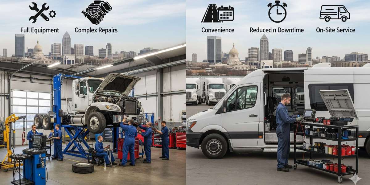 Mobile vs. In-Shop Heavy-Duty Truck Repairs: Which Is Best for Your Richmond Fleet?