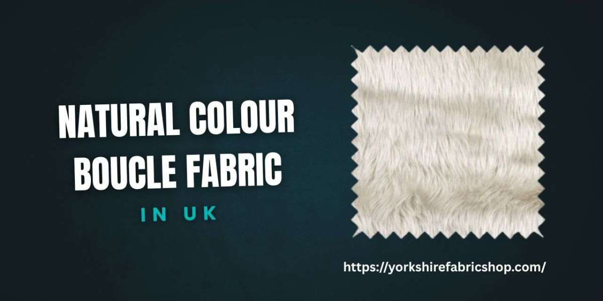 Natural Colour Bouclé Fabric UK | Stylish, Textured & Sustainable