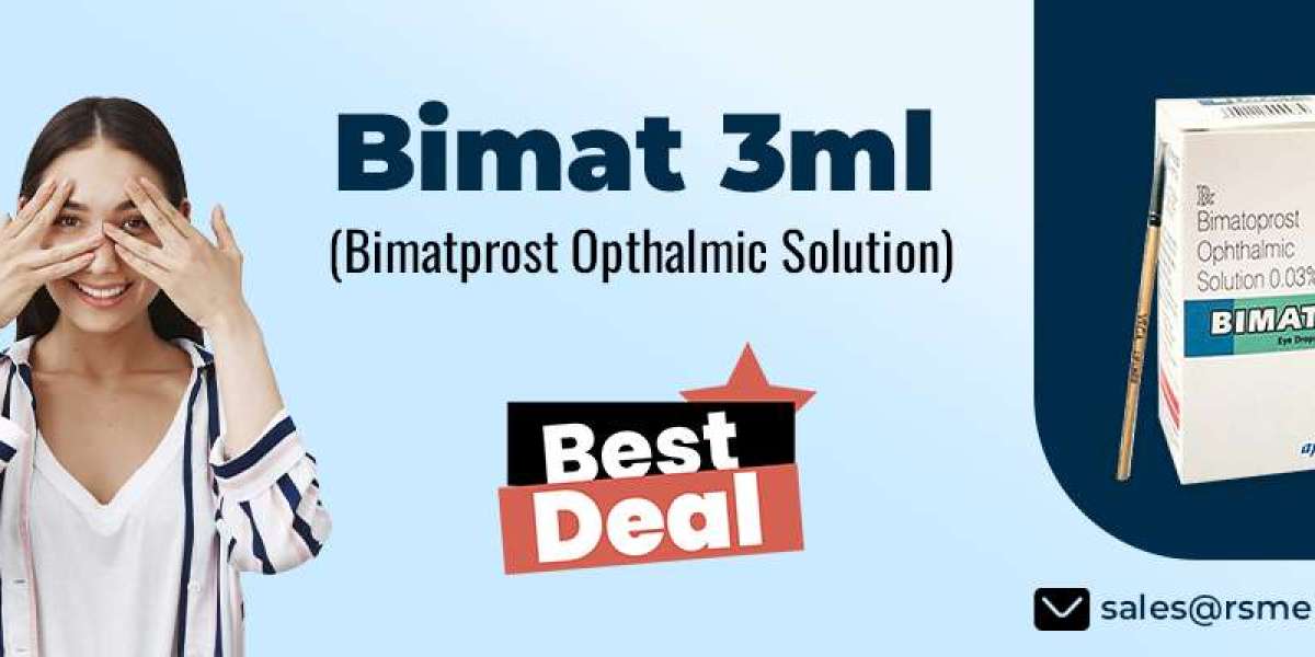 Best Medication for The Treatment of Glaucoma With Bimat 3ml