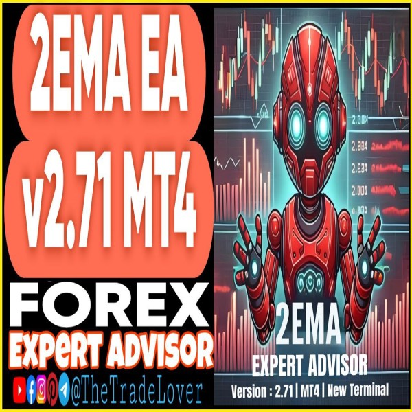2EMA EA v2.71 MT4 + Presets (Works on Build 1443+) | Forex Robot | MT4 Expert Advisor - The Trade Lovers