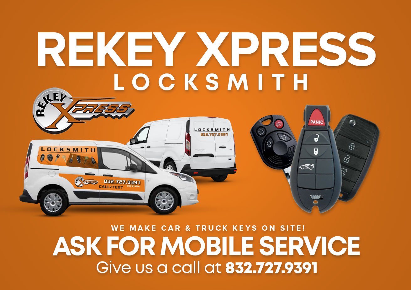 Trusted 24/7 Locksmith in Montgomery TX | ReKey XPress